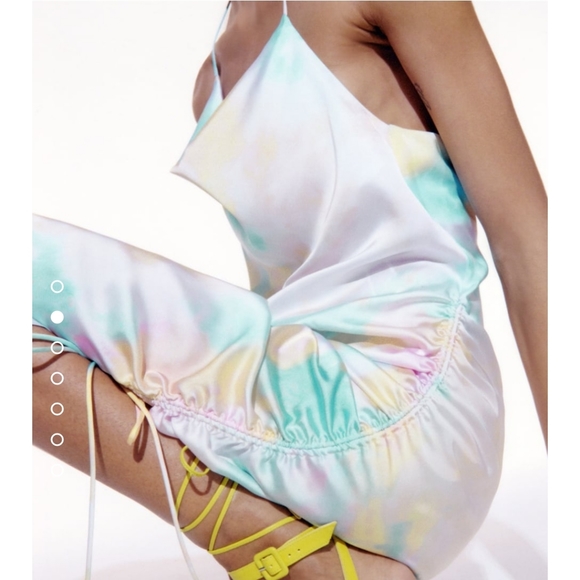 NWT ZARA TIE DYE SLIP DRESS 🔥 - Picture 9 of 13